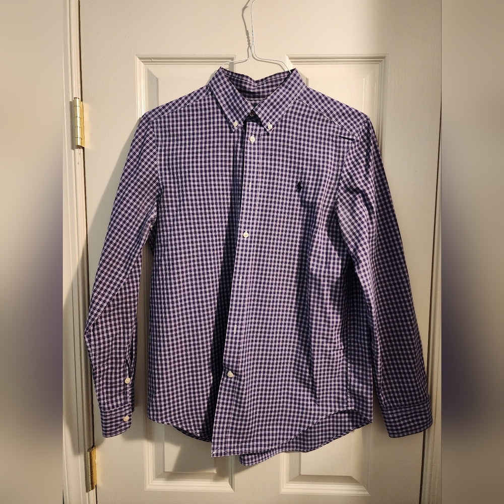 Ralph Lauren Plaid Dress Shirt